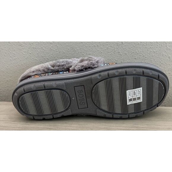 SKECHERS WOMEN SZ 8 BOBS TOO COZY POOCH PARADE 33351/GYMT SLIPPERS NIB - Picture 12 of 15